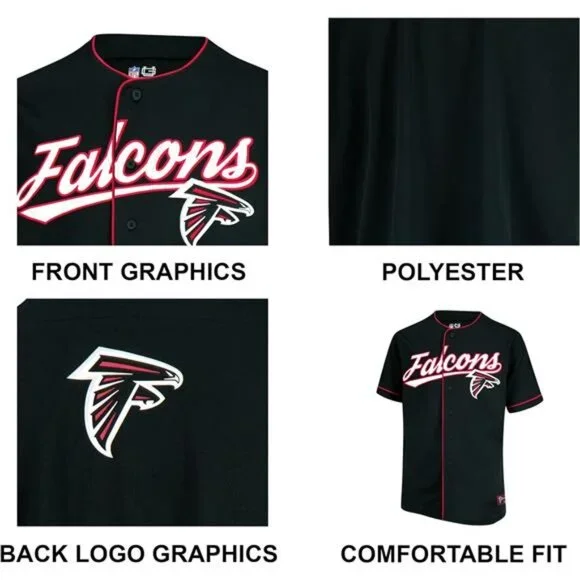 NEW NFL Kansas City Chiefs Game Day Button Down Baseball Mesh Jersey - Picture 4 of 5